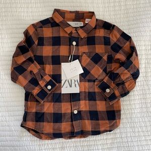NWT Zara Flannel